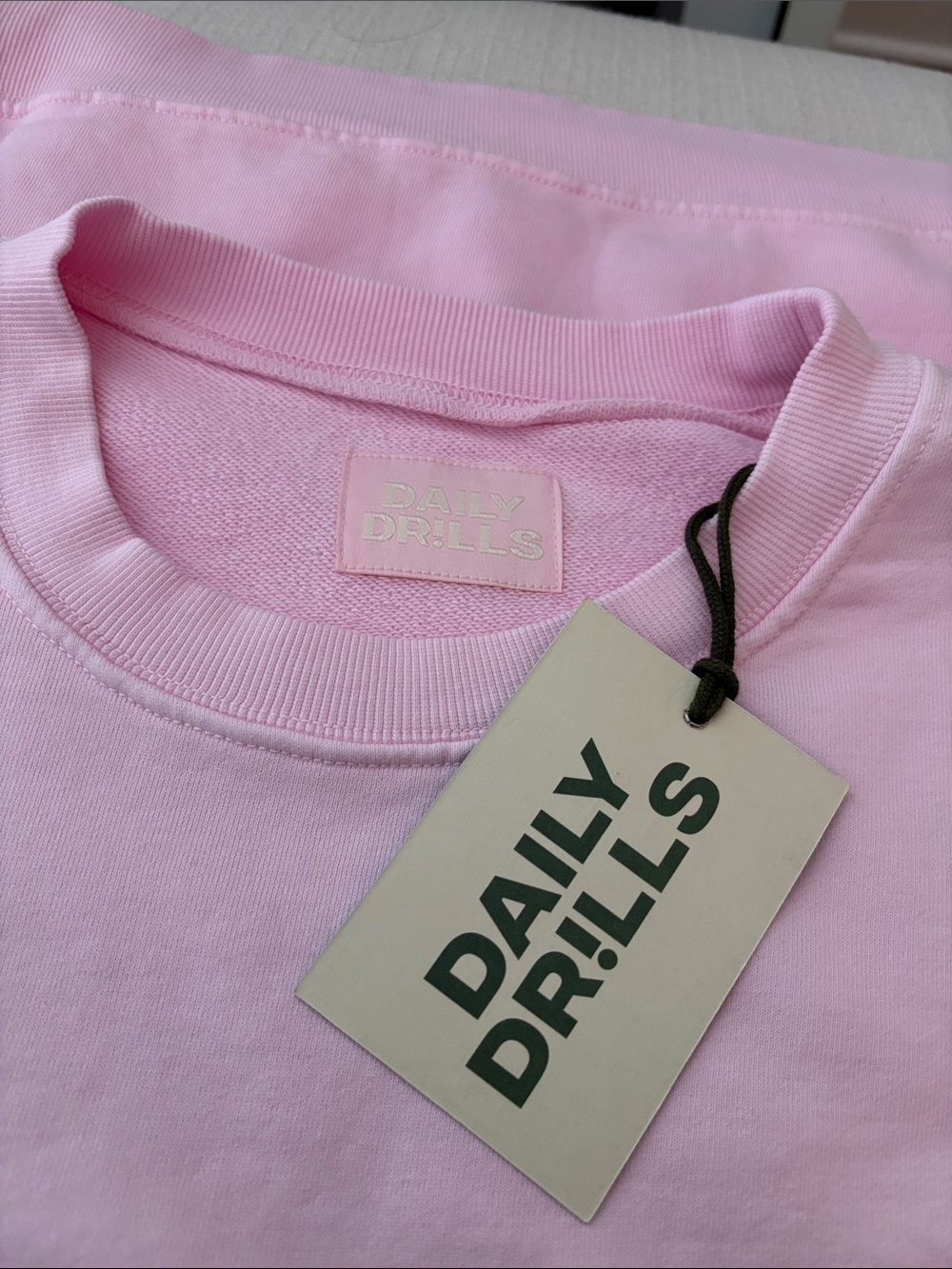 Daily Drills Sunbleached Cupid Crewneck Sweatshirt - Picture 3 of 5